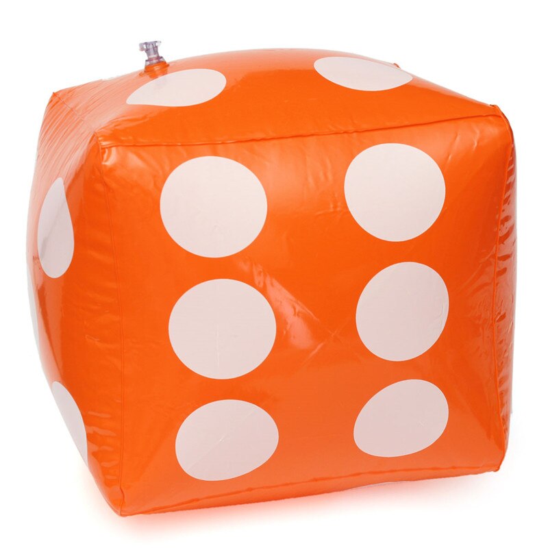 Square PVC Novelty Giant Inflatable Number Dice Outdoor Beach Pool Party Garden Games Digital Dices Entertainment