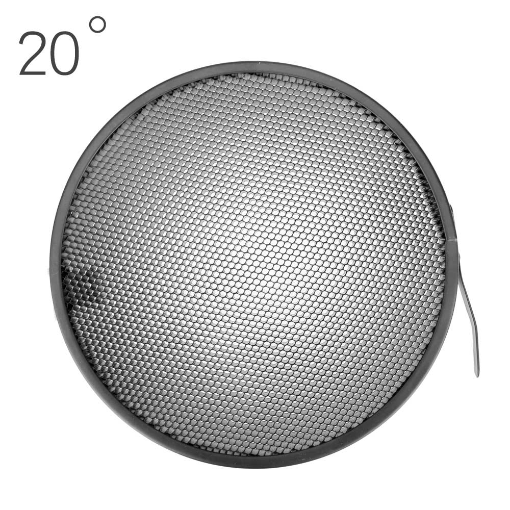 Bowens – grille réflectrice Standard en nid d&#39;abeille en aluminium, pour Studio de photographie, 6.7 pouces 17cm 2/3/4/5/6/7mm: 20