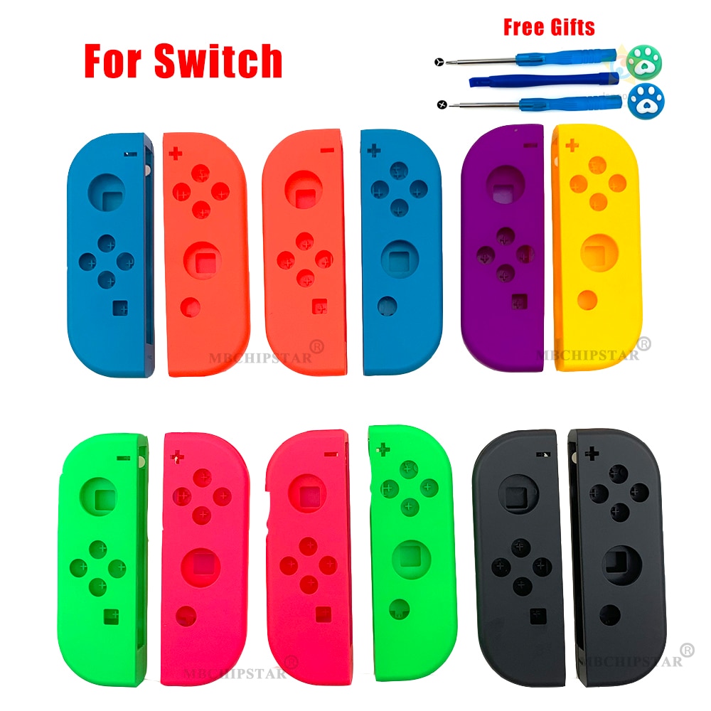 For Joy-con Shell for Nintendo Switch NS JoyCon Controller Replacement Housing Shell Right Left Case With Tools