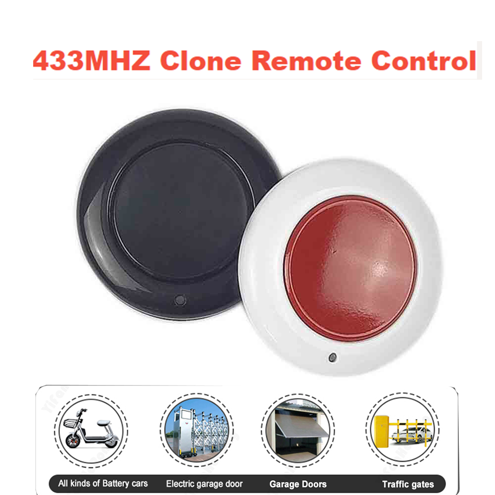 Multi Frequency 433Mhz Auto Copy Remote Control Duplicator For Home Electric Garage Door Gate Opener 433 mhz Fixed Code