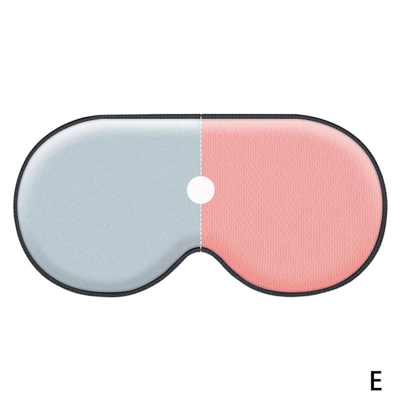 Double-sided Sleep Eye Mask Shading Natural Sleep To Ice Eye Breathable Relieve Help Relax Eyepatch Shredded Sleep Rest Fat Y3Z5: E