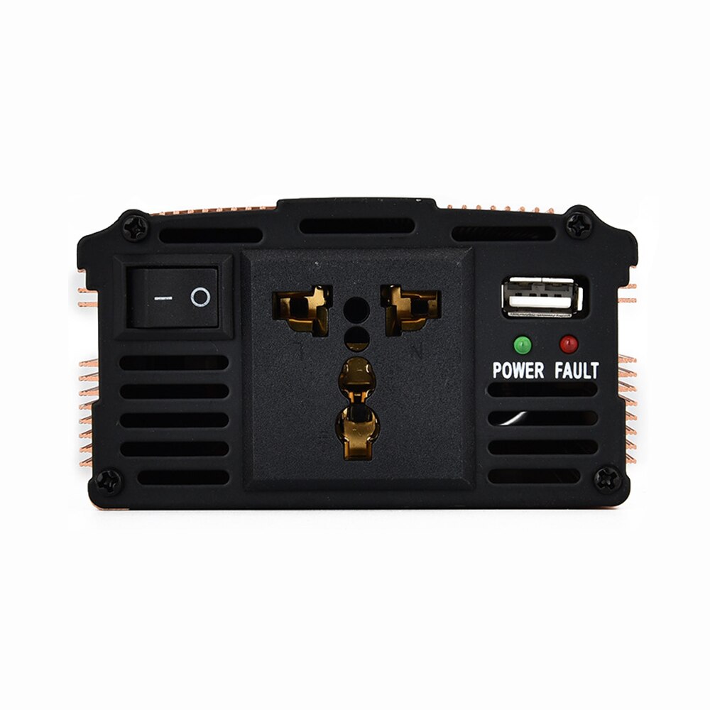 500W Power Inverter Converter Dc 12V Naar 220V Ac Auto Omvormer Met Auto Adapter ondersteuning