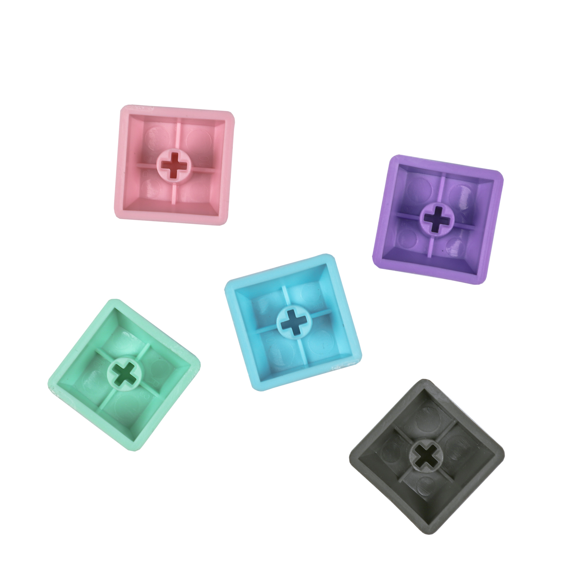1u R1 R2 R3 R4 teclas personalizadas alfanuméricas de perfil OEM PBT grueso en blanco para teclas DIY