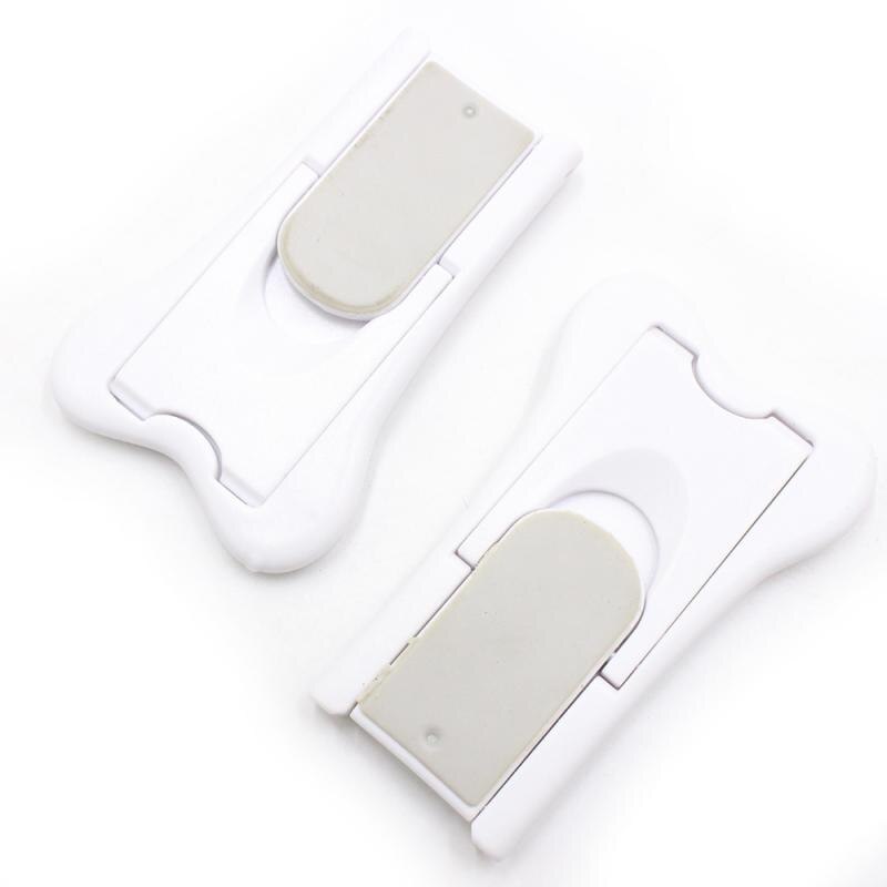 2Pcs Baby Beschermende Lock Anti-Snuifje Open Deur Bescherming Veiligheidsslot Kind Ladeblokkering Multifunctionele Bandjes