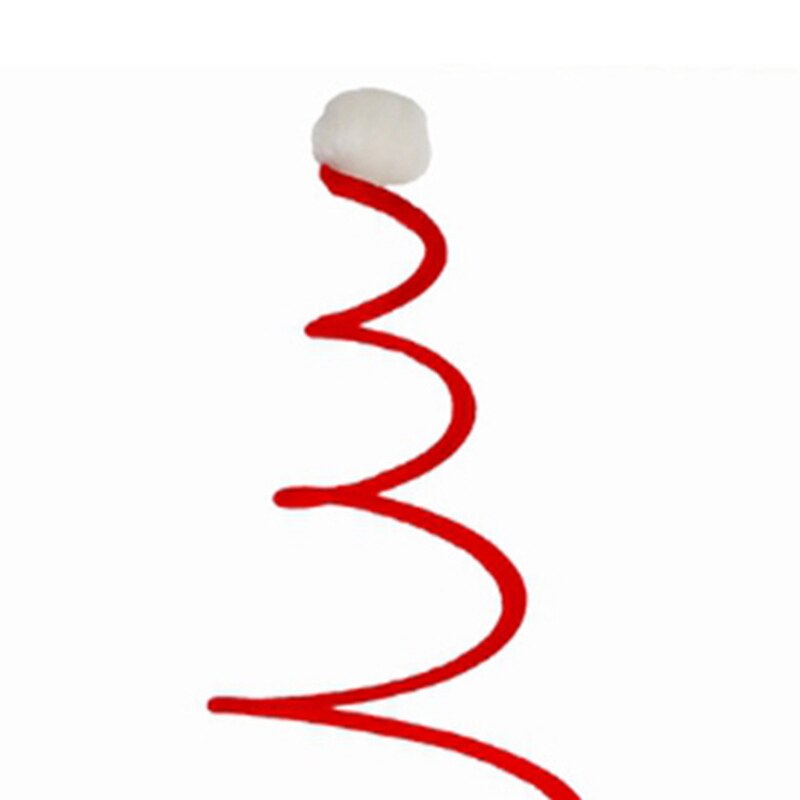 Jul hatt plysj alv santa hatt ornament dekorasjon jul lokk hattemaker år jul fest rekvisitter dekorasjon