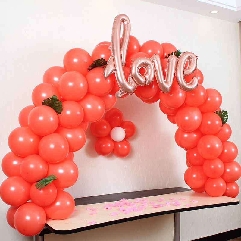 Balloon arch set wedding birthday party decoration shop opening event decoration arch column base