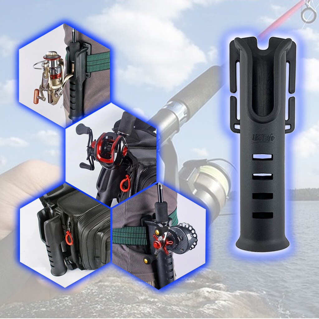 Multifunksjon nylon beltestangholder hurtig midjeholder bærbar stanginnlegger fiskestang pesca stativ innsettingsenhet tilbehør