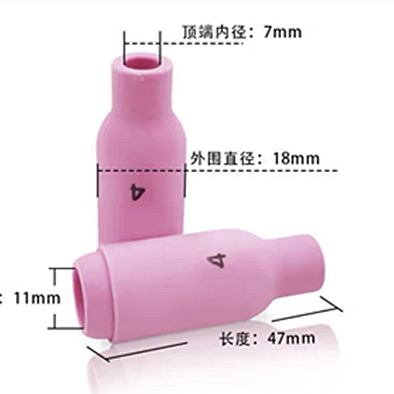 TIG Consumables Accessories KIT Alumina Nozzle Cups Collets Bodies FIT TIG Welding Consumables PTA SR DB WP 17 18 26: 4