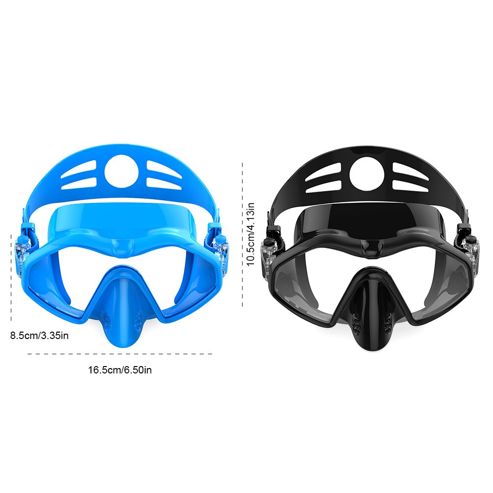 Anti-Fog Duikbril Scuba Duikbril Waterdicht Verstelbare Snorkelen Maskers Voor Volwassenen