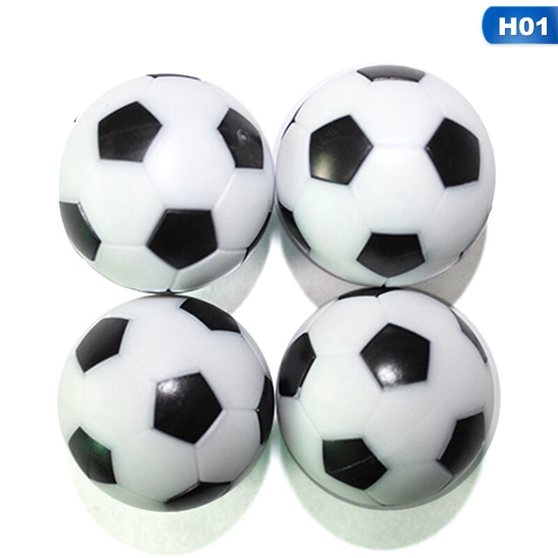 4 Stuks 36Mm Voetbal Sport Ronde Indoor Games Tafelvoetbal Tafel Voetbal Hars Voetbal Kid 'S Decoratie Party levert: Default Title