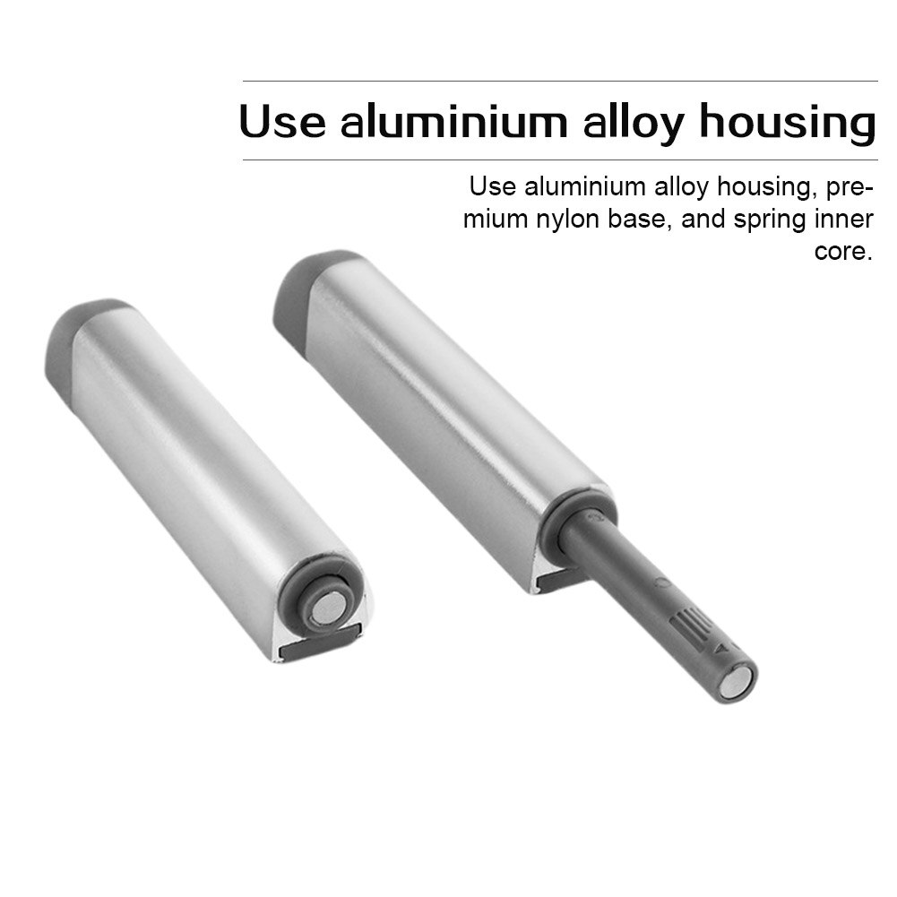4pcs Quick Door Catch Rustproof Heavy Duty For Cabinet Strong Press To Open Drawer Hardware Magnetic Push Latch Cupboard Kitchen