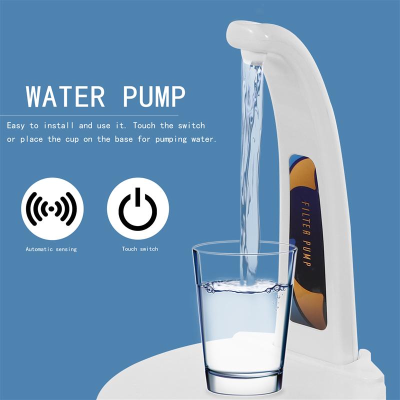 1 Set Gravity Sensor Water Dispenser Pump USB Charging Barrelled Water Pump