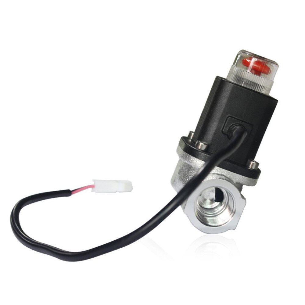 For Alarming Leak Gas Pipeline LPG Natural Gas Emergency Shut Off Solenoid Valve DC9V-12V For Home Security Alarm System