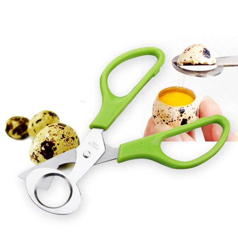 1Pc Bird Duif Kwarteleitje Schaar Topper Metalen Rvs Shell Cutter Opener Slicer Clipper Cracker Keuken Accessoires