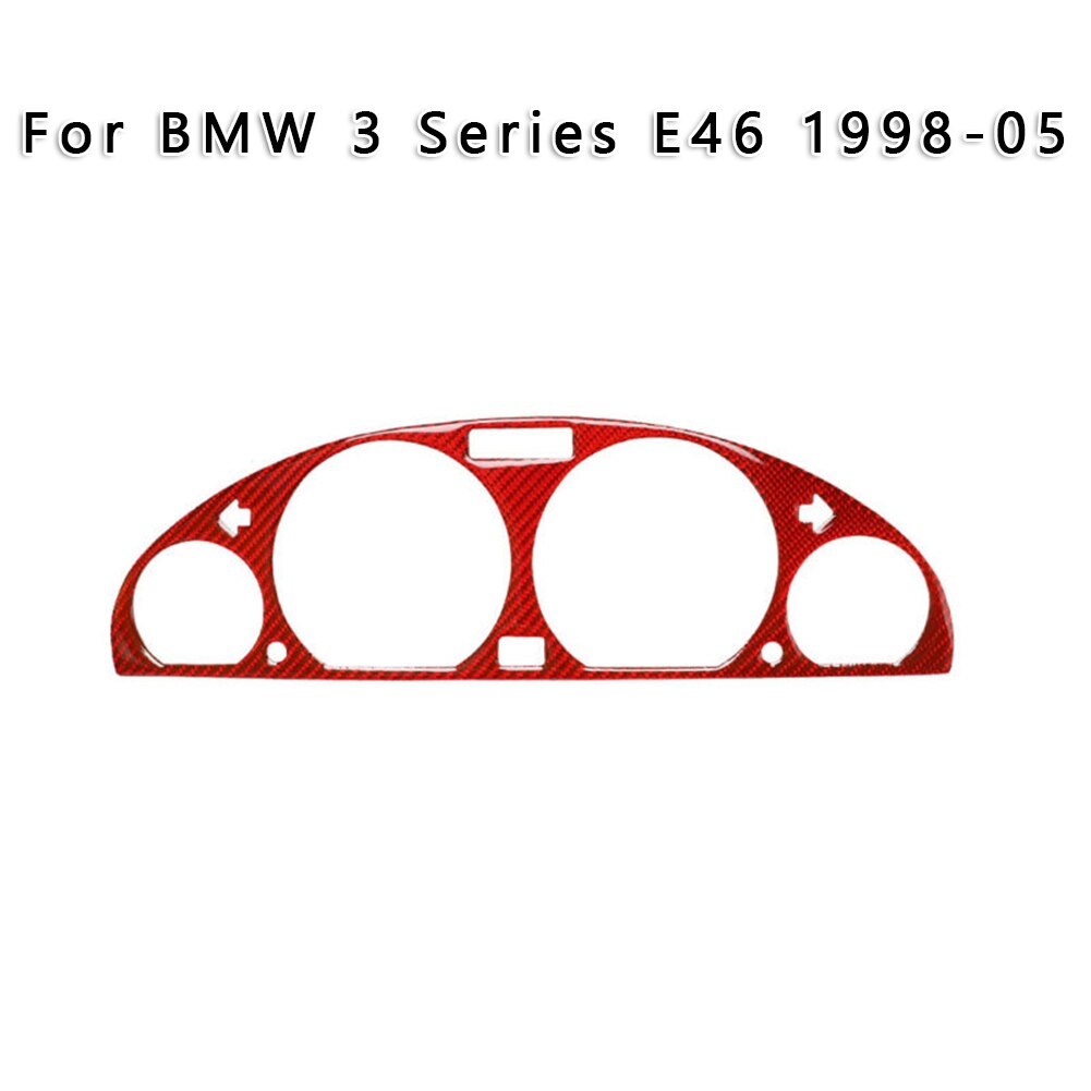 Panel Dashboard Panel Decoration Sticker Frame Replacement Carbon Fiber