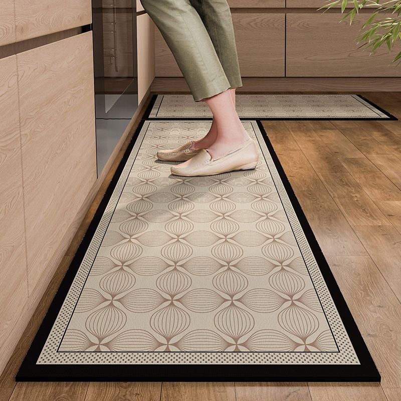Diatomaceous Mud Kitchen Floor Mat Super Absorbent Doormats Bathroom Pad Anti-Slip Kitchen Mats Wipeable Wash Long Strip Carpet
