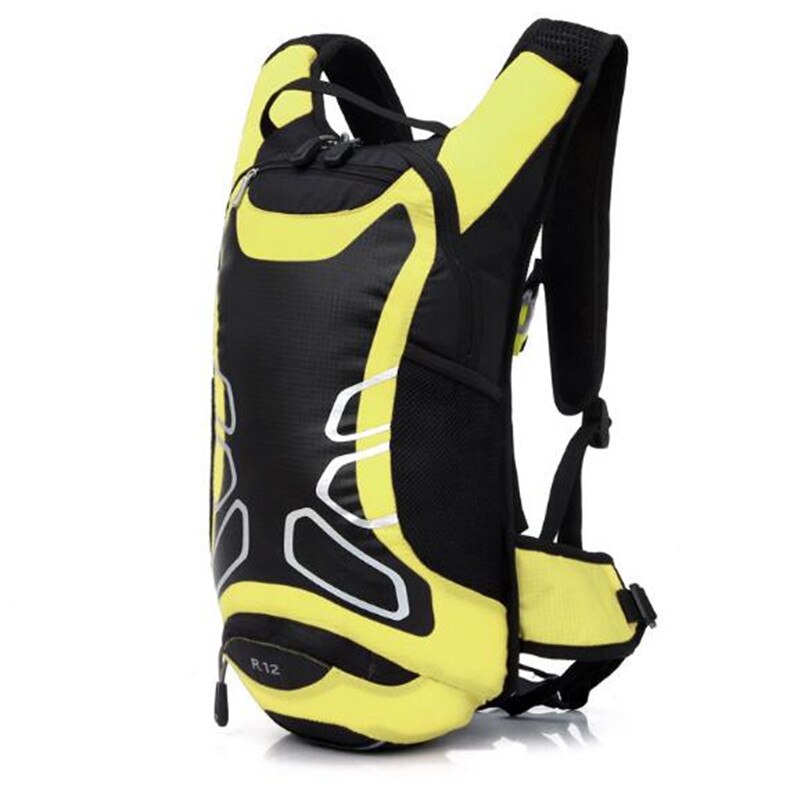 Fietstassen 15 draagbare waterdichte racefiets waterzak outdoor sport klimzak hydratatie rugzak: Gele kleur