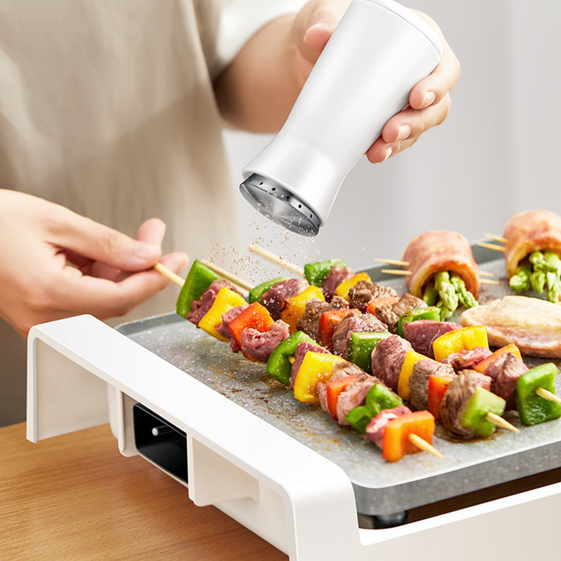 Cooking Storage Kitchen Spice Jars Stainless Steel Pepper Spice Jar Organizer Mini Porta Condimentos Restaurant Gadgets OC50TL