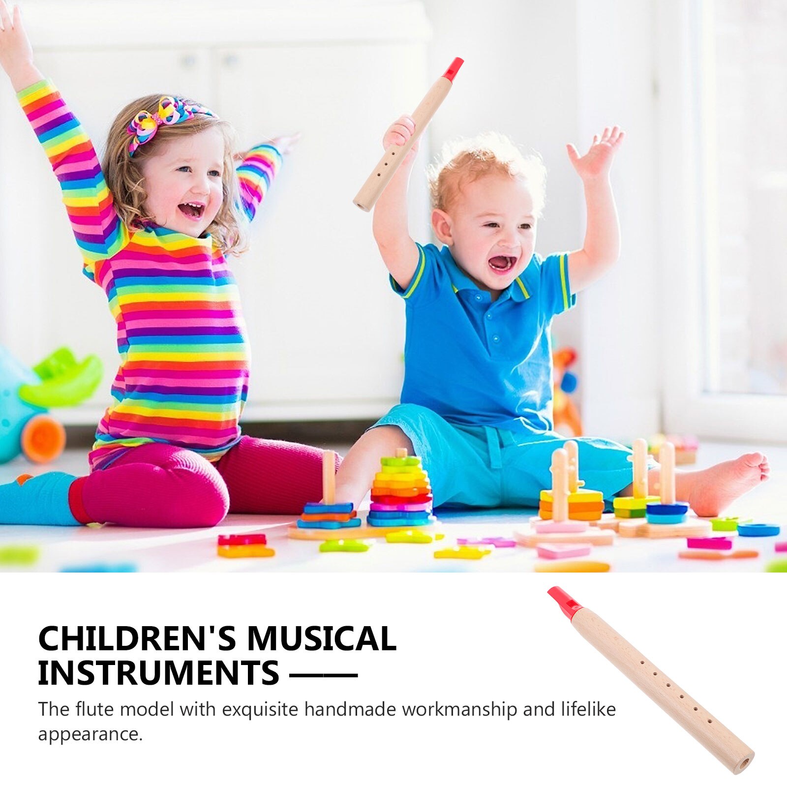 1Pc Flute Musical Instrument Practical Flute Kids Musical Instrument