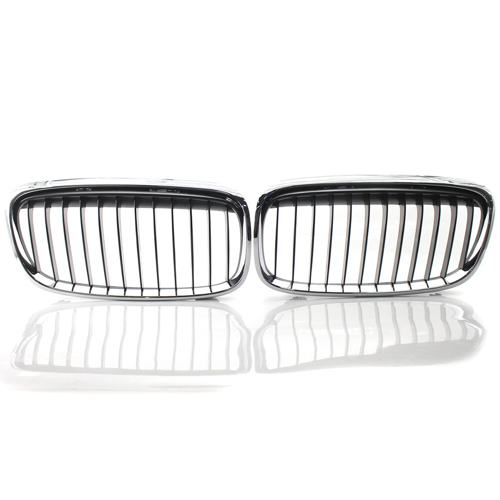 1 Paar Auto Grille Dubbele Slat Nier Grill Grille Voor Bmw F45 F46 2 Serie Actieve Tourer Gran Tourer Pre Facelift