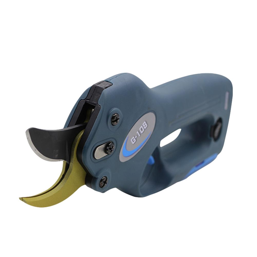 Podadoras eléctricas con cable, tijeras de podar inalámbricas con dos baterías de litio recargables, diámetro de corte de 25mm, podadoras para jardín: 01