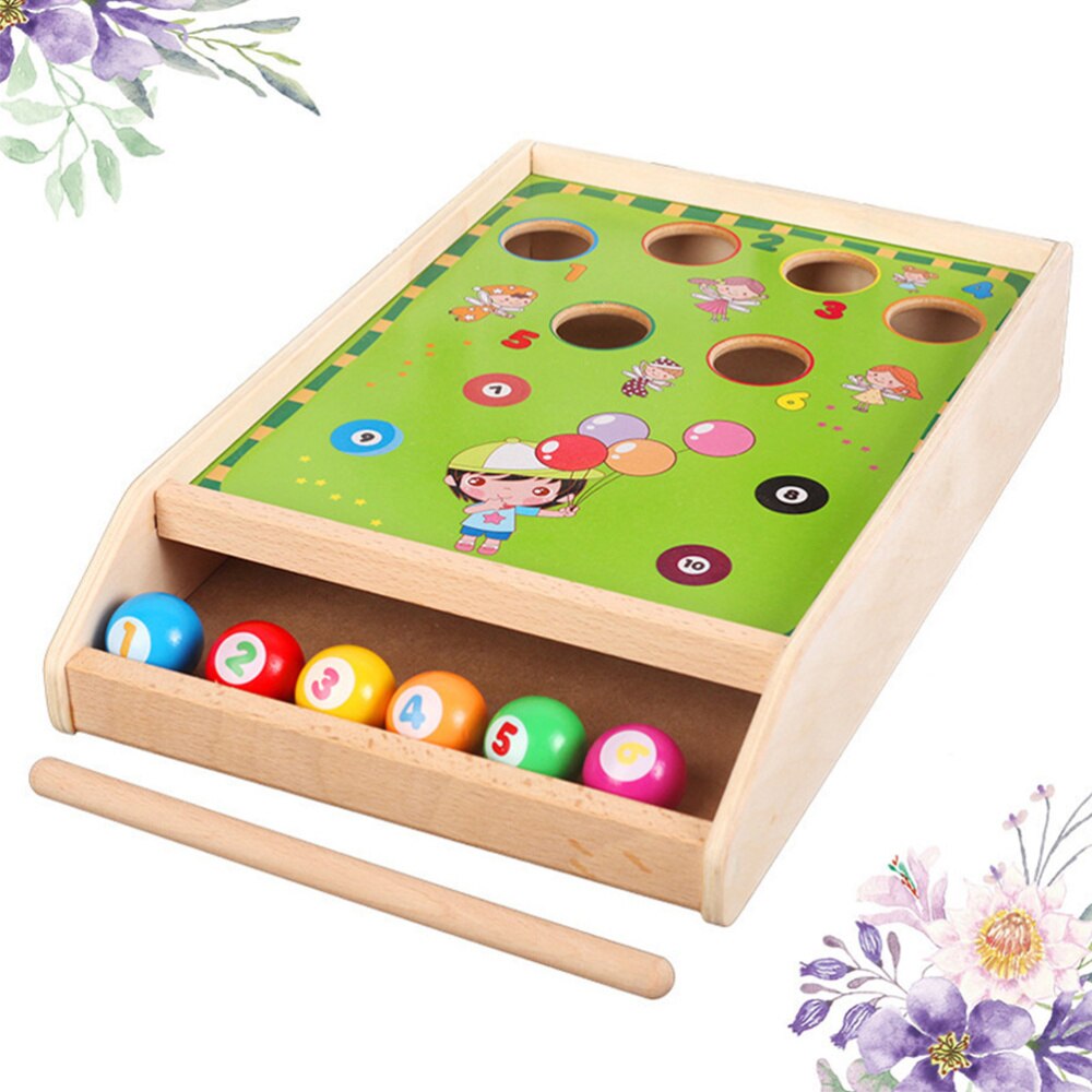 1 Set Wooden Interactive Toy Table Game Toys for Nursery Party School