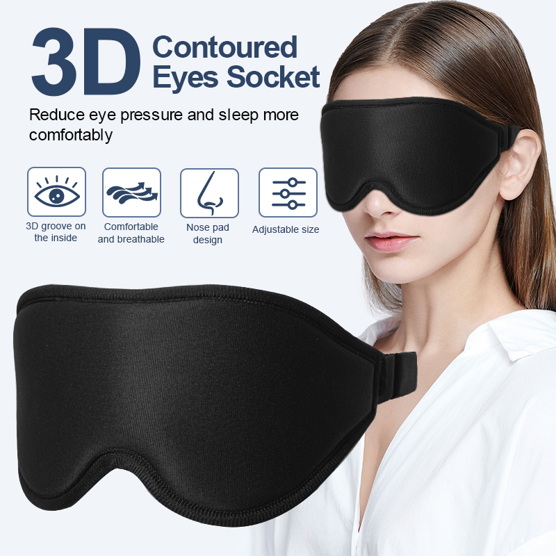 3D Three-dimensional Sleep Eye Mask Aviation Trave... – Grandado