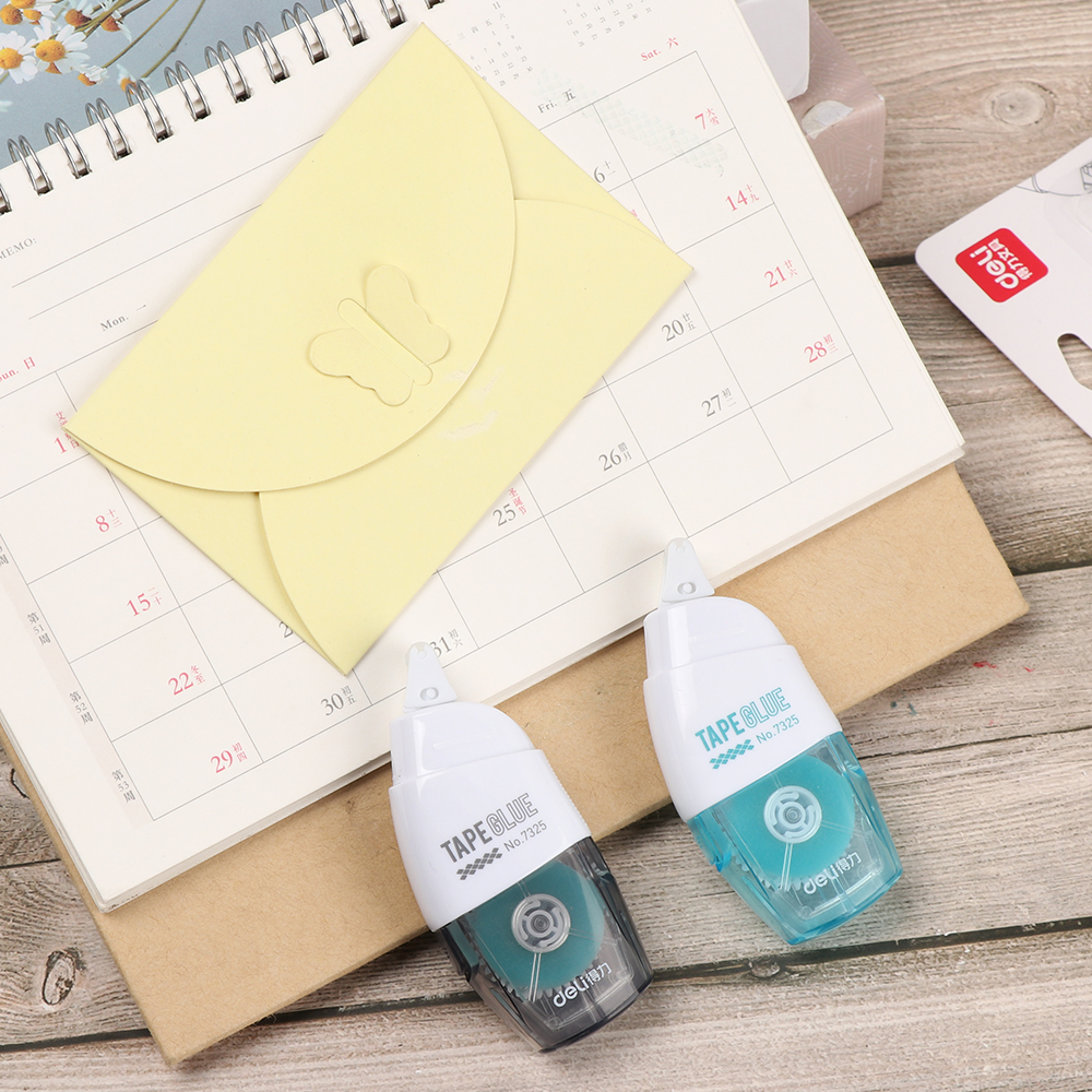 mini wymienne dwustronne samoprzylepne kropki rolkowe korekcja dozownik kleju w sztyfcie z rdzeniem zapasowym artykuły biurowe