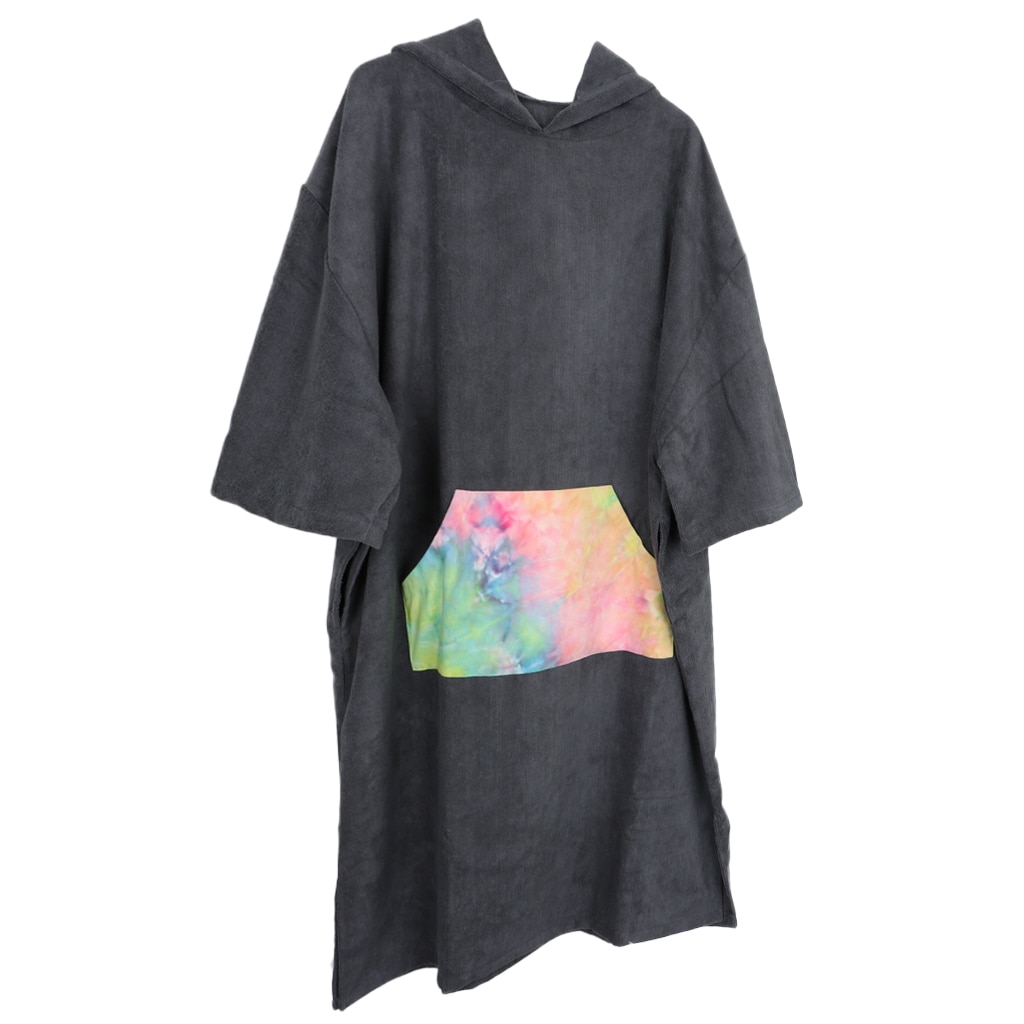 Herren Damen Badetuch Poncho Bademantel Umkleidehilfe Handy, Mobiltelefon Umkleide fpr Surfen Strand Kajak Schwimmen