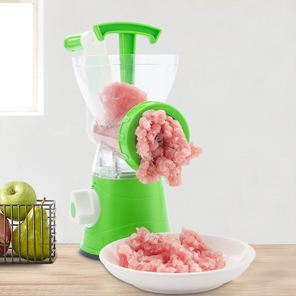 Household Enema Tool Meat Grinder Manual Processors Food Mincer Kitchen Machine Sausage Maker Stuffer Vegetable Chopper Blender