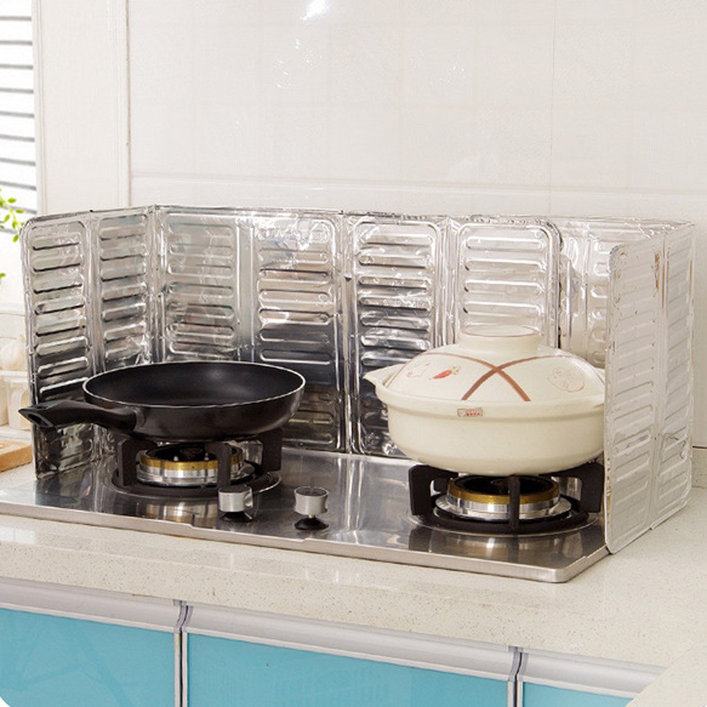 1 szt. Kuchnia gotowanie olej robić smażenia ochrona przed rozpryskami kuchenka gazowa usuwanie oleju rdza kuchnia osłona przed piecem olej pluśnięcie talerz