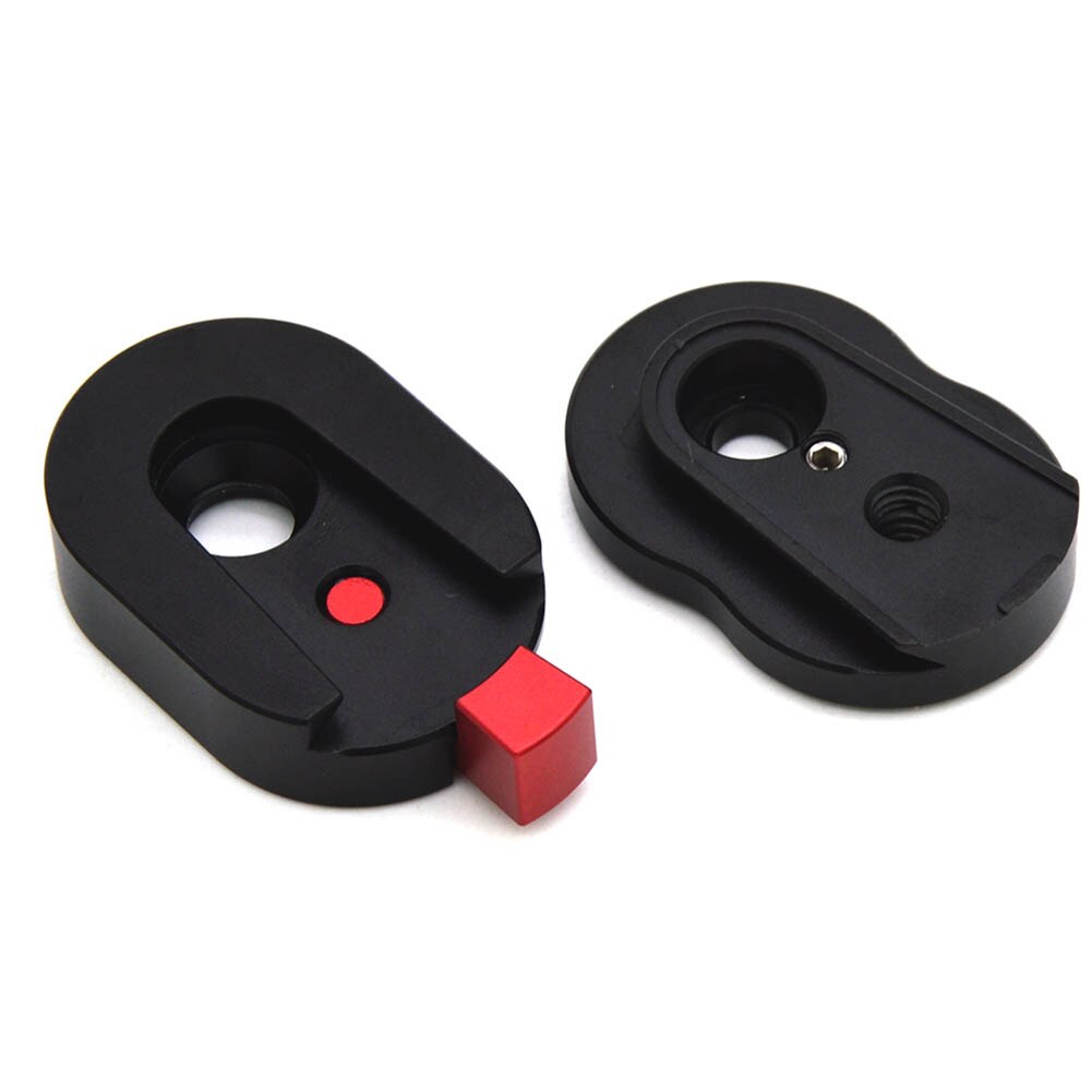 Mini Field Monitor Quick Release Plate for LCD Monitor Magic Arm LED Light Camera Camcorder Rig DU55
