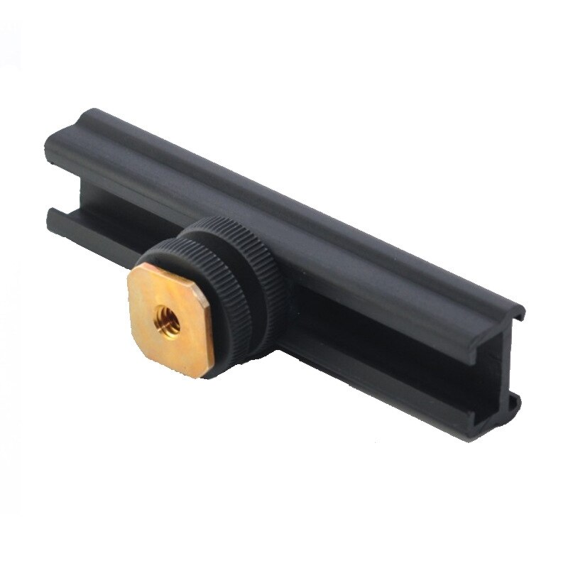 Camera Slide Shoe Cold Shoe Extension Bar Beugel-Metalen ESE-10 10Cm Dia Microfoon Flash Bracket