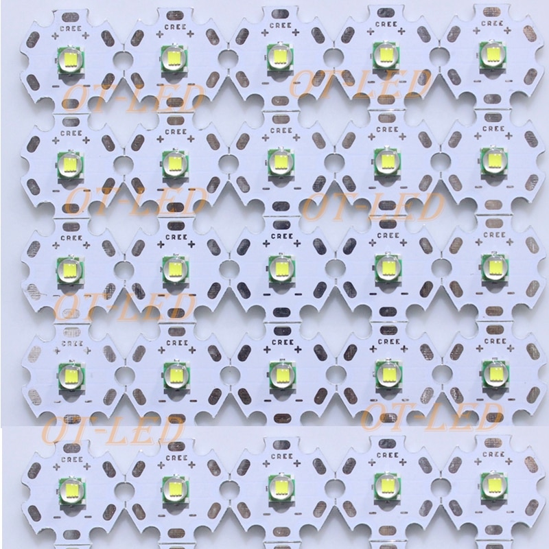 5 STÜCKE CREE XML XM-L T6 LED U2 10 Watt Weiß Warmweiß hoch Energie LED 5050 12 V Emitter Diode mit 12mm 14mm 16mm 20mm PCB für DIY