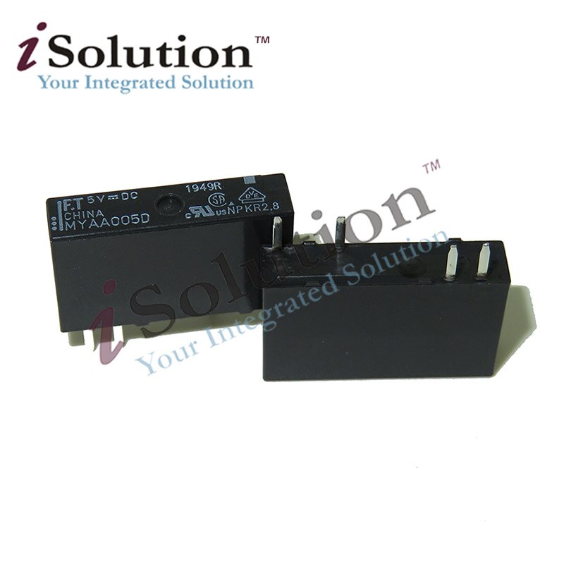 Myaa 005d myaa 024d 5v 24v 5a 4 pinner originalrelé