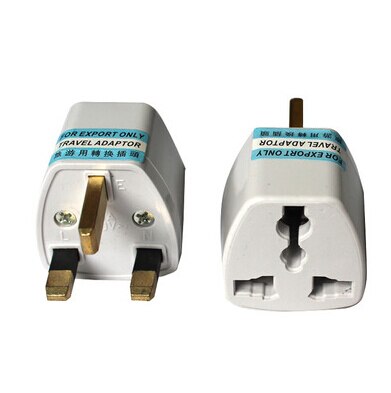 Universal Travel Power Plug Adapter EU EURO AU US to UK Adaptor Converter 3 Pin AC Power Plug Adaptor Connector