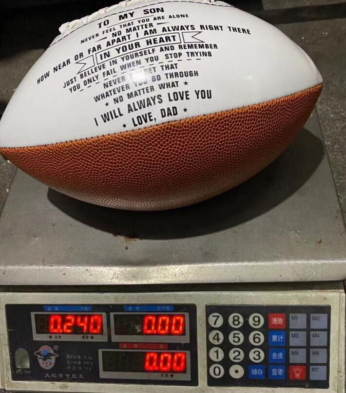 No 9 American Rugby Ball Game For Children Sports Match Standard Training Game Anti-Skid Wear-Resistant US Rugby Street Football