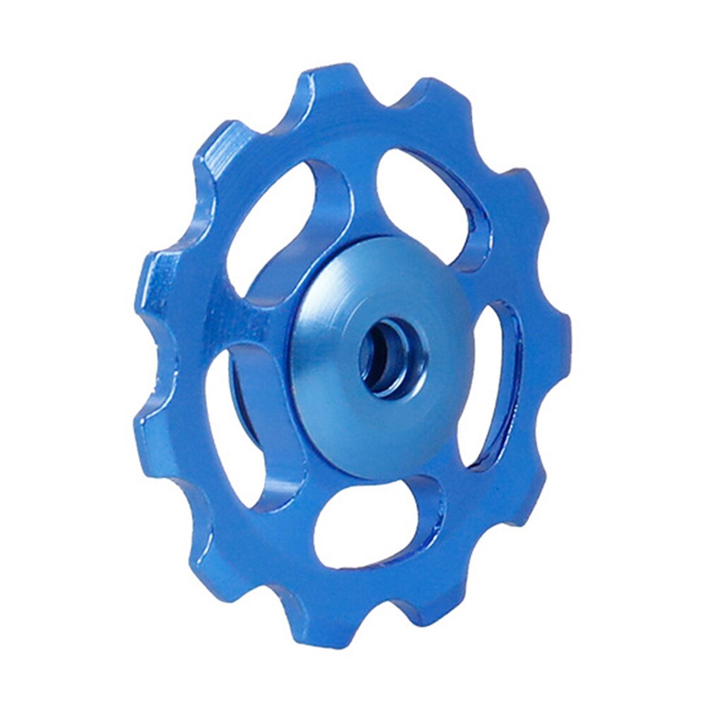Bicycle Rear Derailleur Jockey Wheel MTB Mountain Road Bike Install Part Guide Roller Idler Pulley Component BHD2: Blue