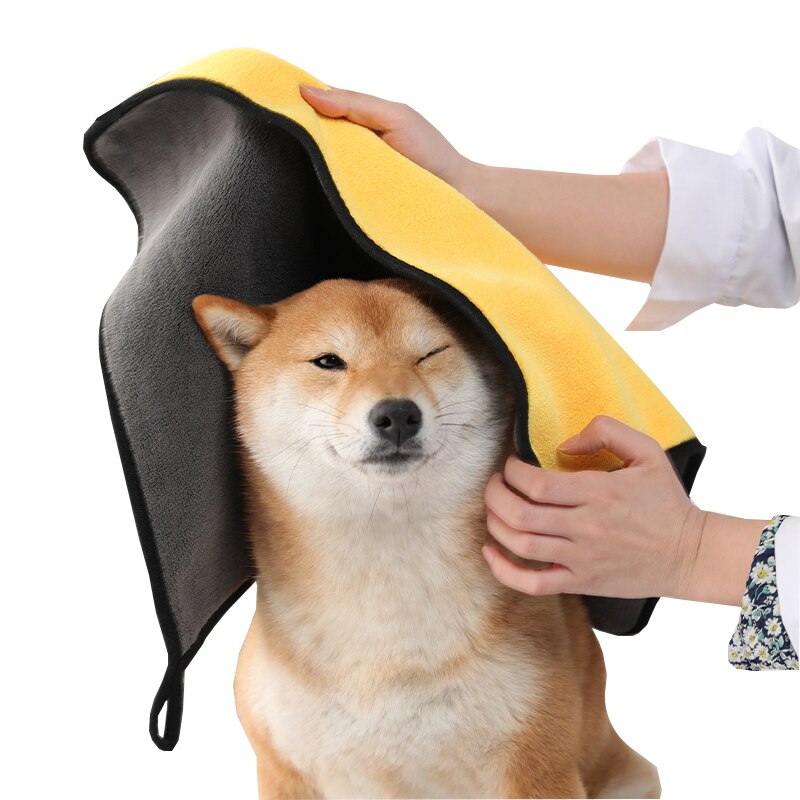 Pet Absorbent Towels for Cats Dogs and Cat Bath Towels Super Absorbent Quick-Drying Non-Sticky Hair Dryers