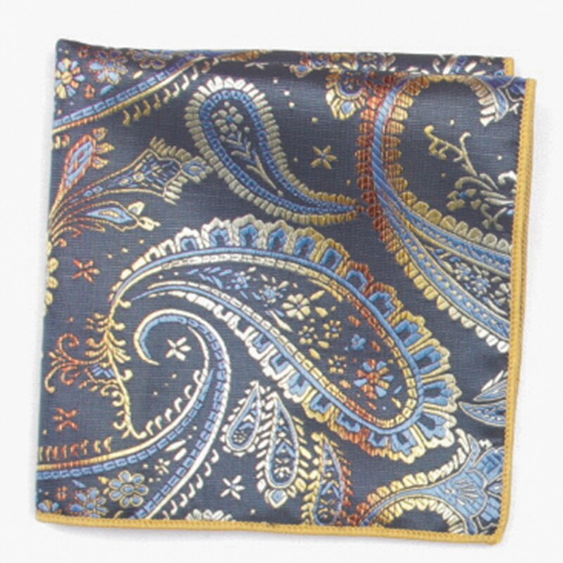 paisley patterned pocket square with patterns handkerchief