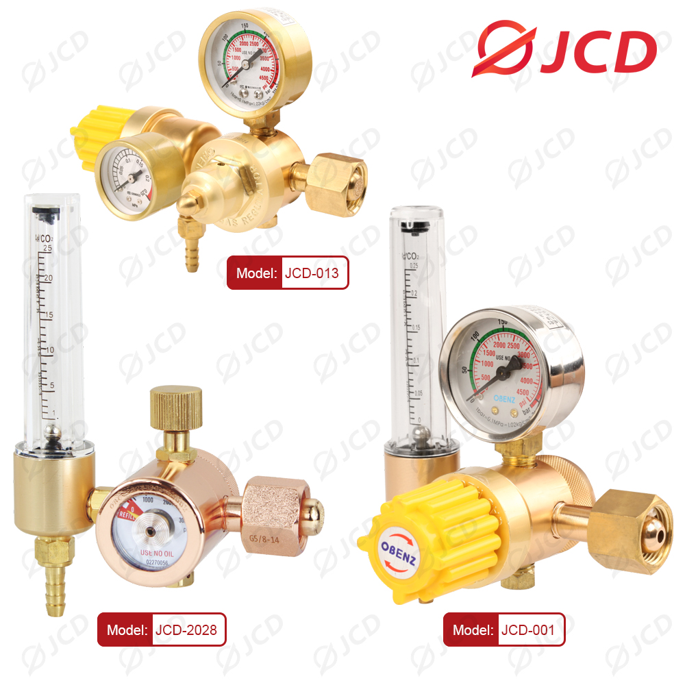 JCD – G5/8 &quot;0-25mpa, ajusteur de débit de gaz Tig, jauge de soudage, régulateur de pression Argon