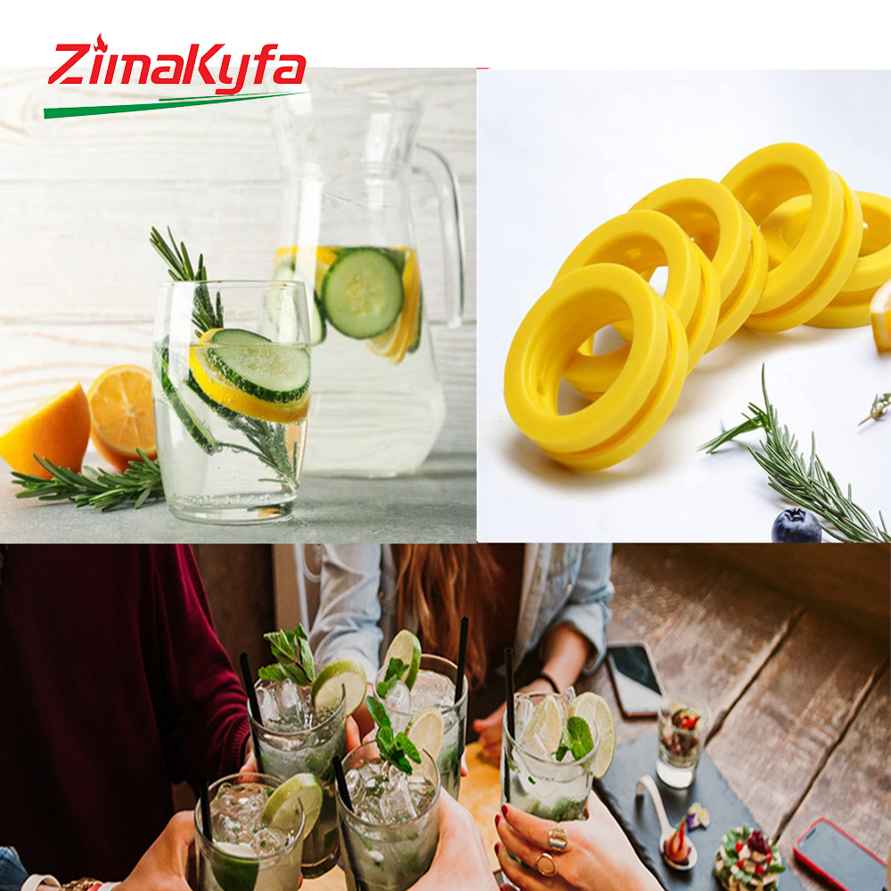 O Ring Soda Maschine CO2 Zylinder Austausch Karbonator Silikon Dichtung Set Dichtungen Für Neue Soda Maker Rosa Zylinder