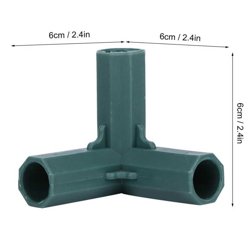 Tuin Stake Gezamenlijke Geen Scheuren Slagvastheid Goede Load‑bearing Plant Stake Joint Voor Meubels Planken Frames Kassen