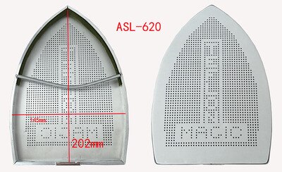 Steam And Dry Iron Bottom Case Teflon Thick Iron Shoe Anti-Light Anti-Coke Heat Resistant Iron Shoe Cover: YELLOW