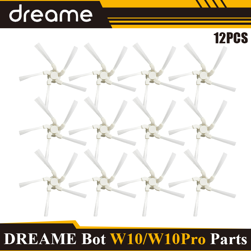 For Dreame Bot W10/W10 PRO Robot Vacuum Cleaner Spare Parts Washable Main Brush HEPA Mop Filter Replacement Parts: Chocolate