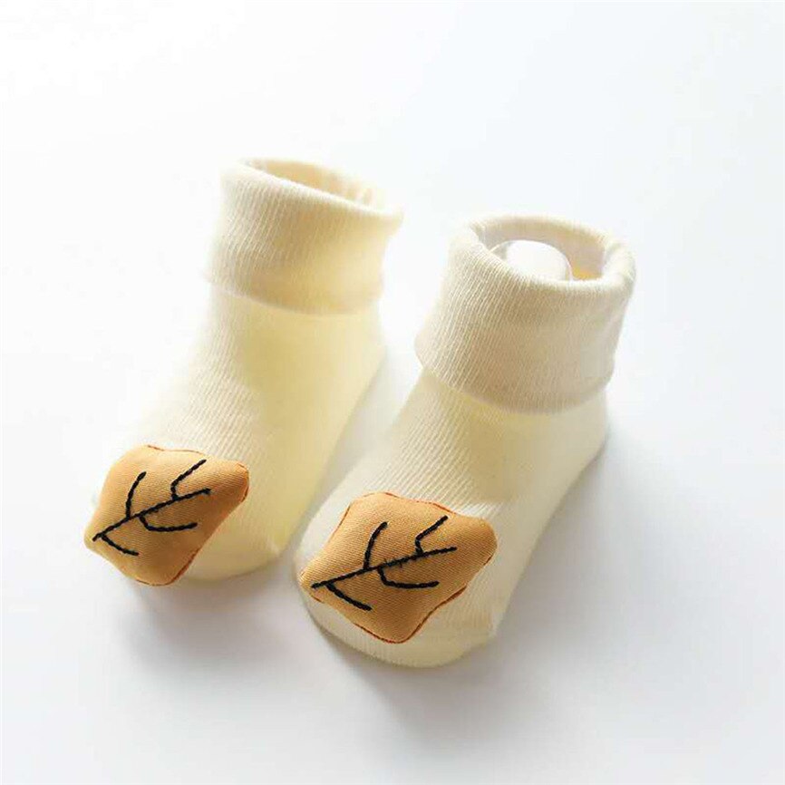 Socks Baby Winter Infant Toddler Baby Boys Girls Socks Cartoon Cute Animals Sock Anti-Slip Knitted Soft Keep Warm Socks