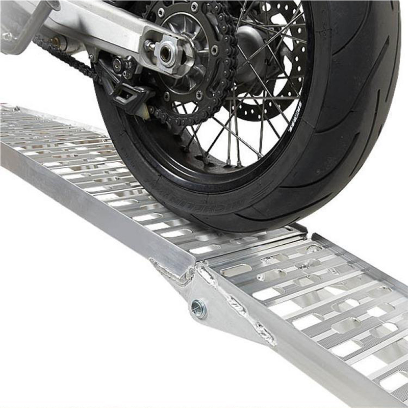 1pc atv Laderampen Aluminium leiter lbs Kapazität krabbeln aufsammeln Lastwagen Klapp rampen für Rasenmäihr Anhänger Motorrad