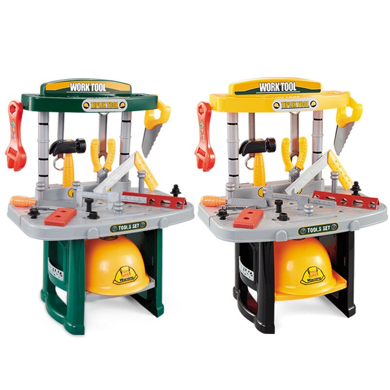 Kids Gereedschap Box Voor Tool Set Speelgoed Ingenieur Multifunctionele Onderhoud Bureau Educatief Intelligentie Pretend Play Kinderen Speelgoed
