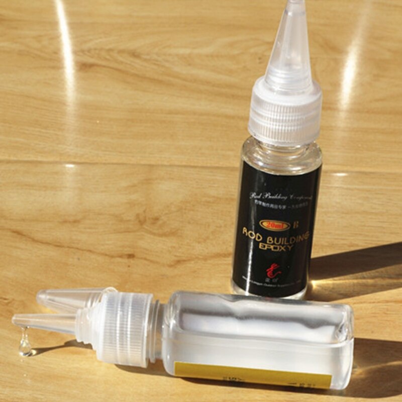 Fishing Tackle Repair Tools Fishing Rod Building Epoxy Glue AB Transparent Glue Au23 21