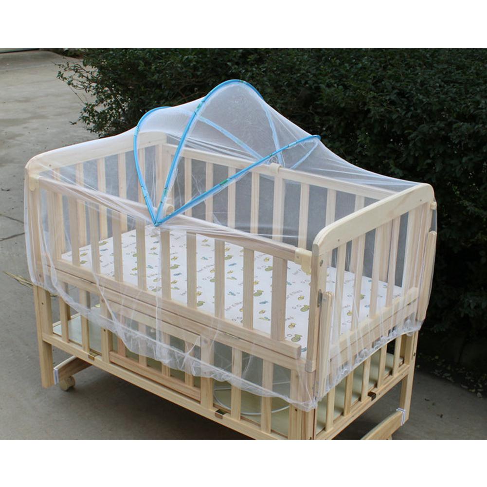 Kidlove Babybed Bed Mesh Klamboe Opvouwbare Baby Gebogen Muggen Netto Draagbare Wieg Netting Ultra Grote 100*60 -110*65cm